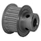 B&B Manufacturing 19-3M09M6FA6, Timing Pulley, Aluminum, Clear Anodized 19-3M09M6FA6 - alternate 1